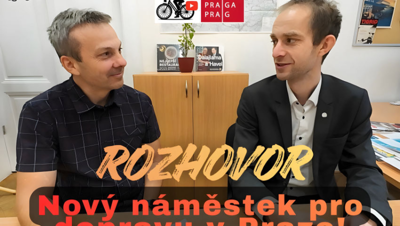Obrázek epizody Doprava v Praze podle nového náměstka: cyklisté 🚴 a auta 🚗