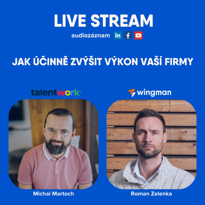 Obrázek epizody Jak účinně zvýšit výkon vaší firmy (CZ) - záznam rozhovoru - Michal Martoch