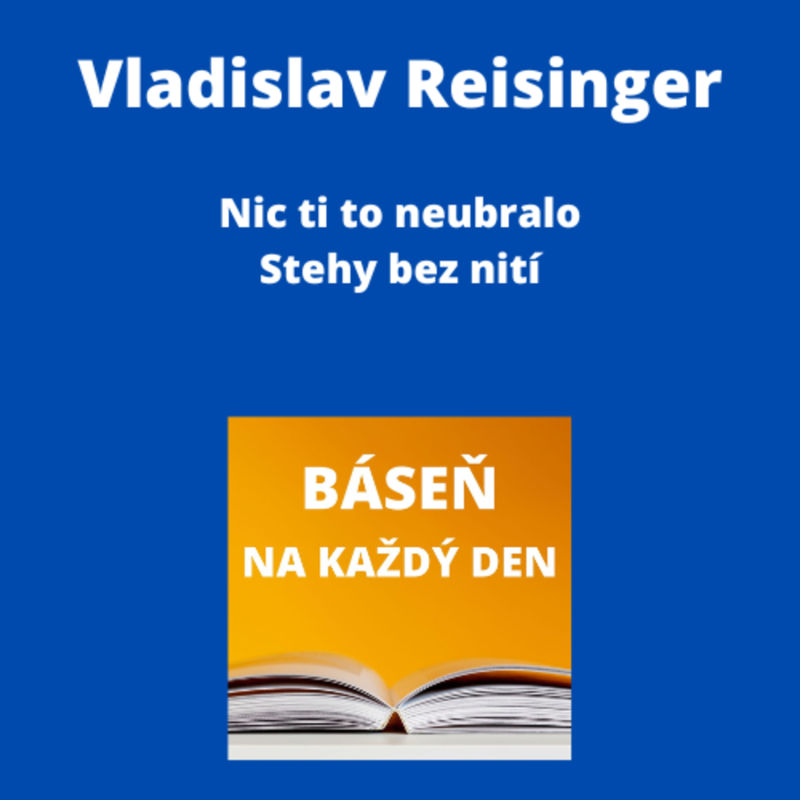 Obrázek epizody Vladislav Reisinger - Nic ti to neubralo + Stehy bez nití