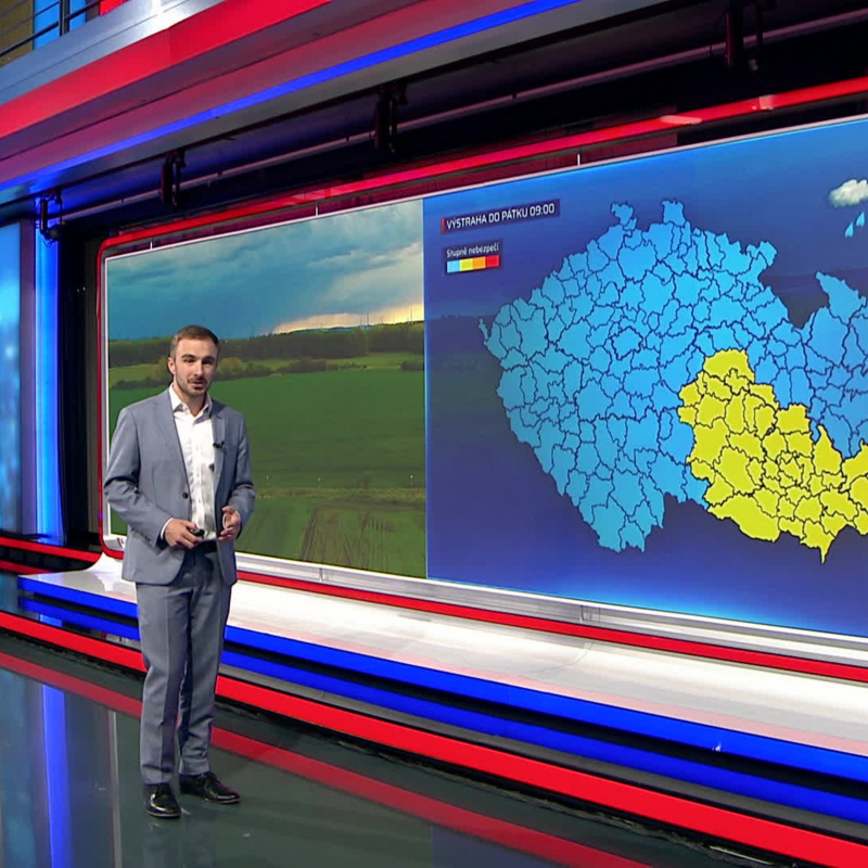 Obrázek epizody Počasí 13.5.2021 18:50