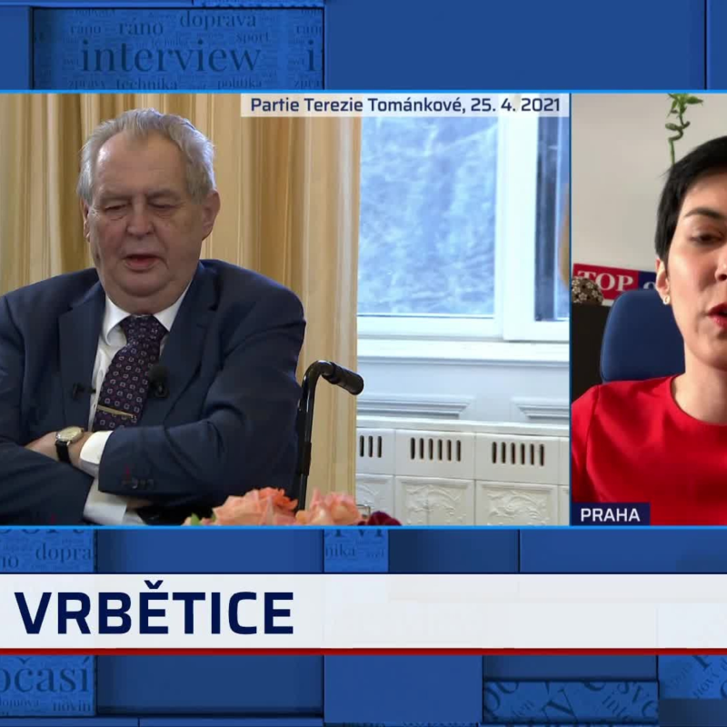 Obrázek epizody Pekarová o prezidentově vystoupení (zdroj: CNN Prima NEWS)