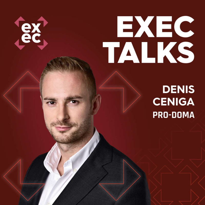 Obrázek epizody #43 exec talks: Denis Ceniga (Director of E-commerce, PRO-DOMA) – Digitální transformace stavebnin, strategie a logistika
