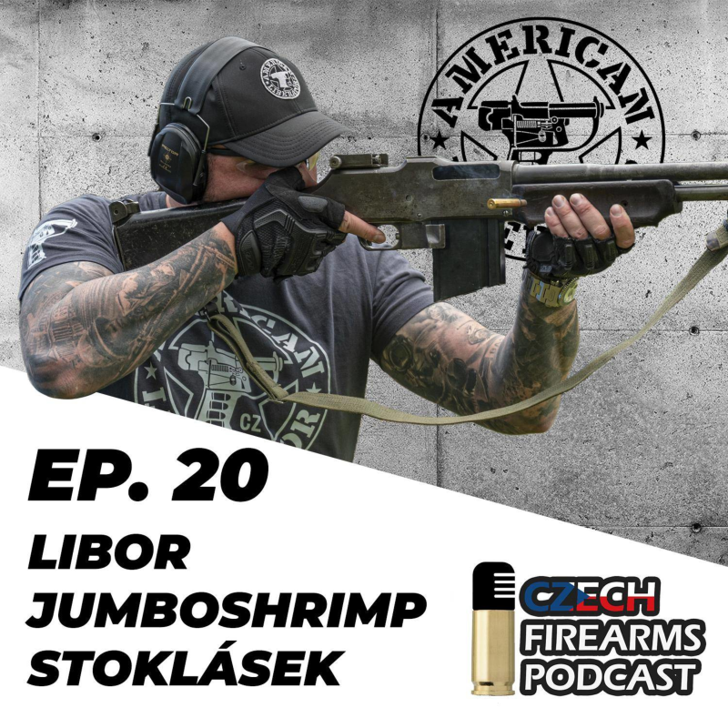 Obrázek epizody Ep. 20 - Libor Stoklásek, sběratel zbraní a zakladatel American Liberator.