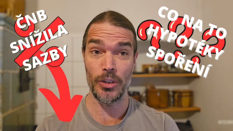 Obrázek epizody ČNB snížila sazby… s hypotékami to nepohne