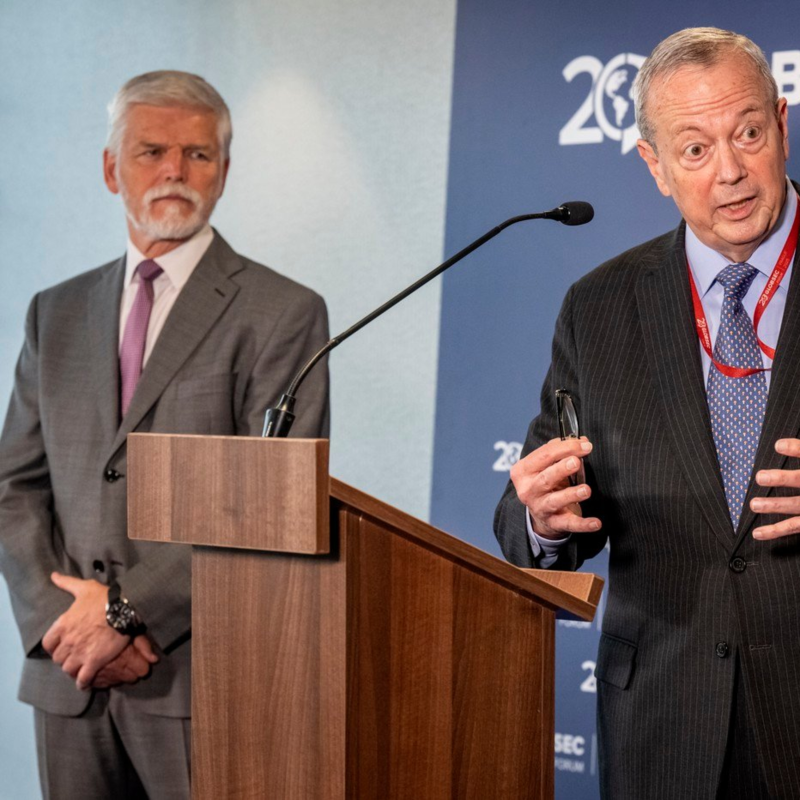 Obrázek epizody Petr Pavel: Výdaje na obranu NATO nezvyšujeme na 3,5 procenta HDP s cílem uspokojit Donalda Trumpa