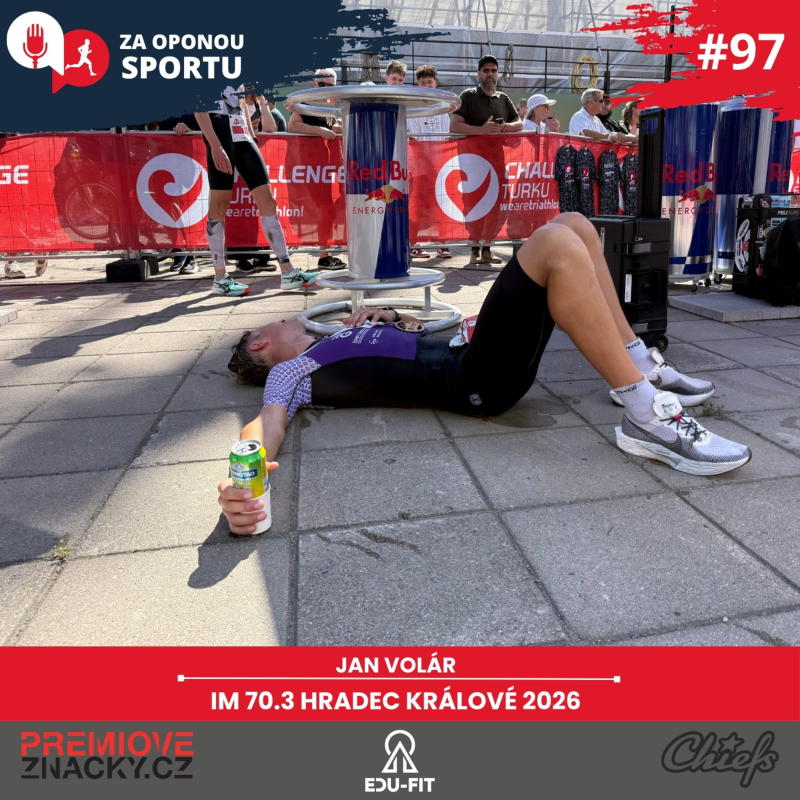 Obrázek epizody Za oponou sportu #97 - Jan Volár - IM 70.3 Hradec Králové 2026
