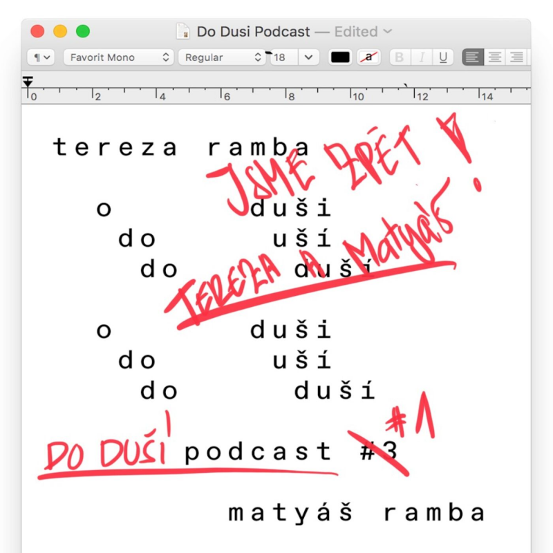 Obrázek epizody #1 Tereza Ramba a Matyáš Ramba 2021