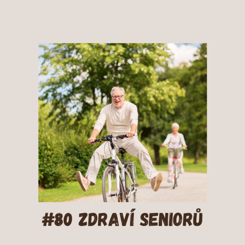 Obrázek epizody #80 ZDRAVÍ SENIORŮ - MYSLETE NA SVÉ BLÍZKÉ / biologický věk, metylace genů, mitochondrie, zánět, imunita, neurodegenerativní onemocnění