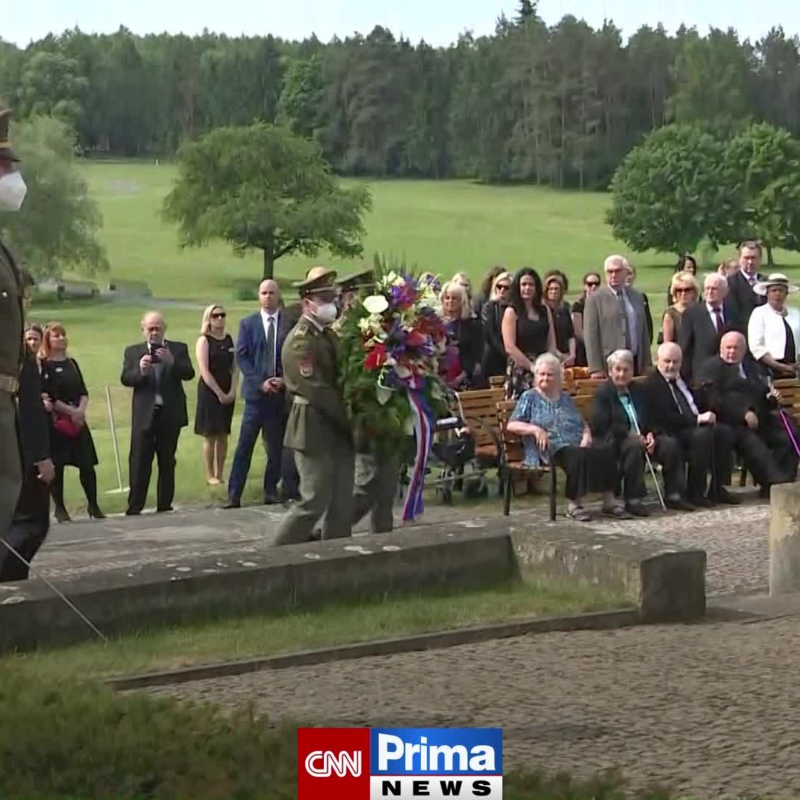 Obrázek epizody V Lidicích si připomenuli vyhlazení obce, zazněla i modlitba za oběti (Zdroj: CNN Prima NEWS)