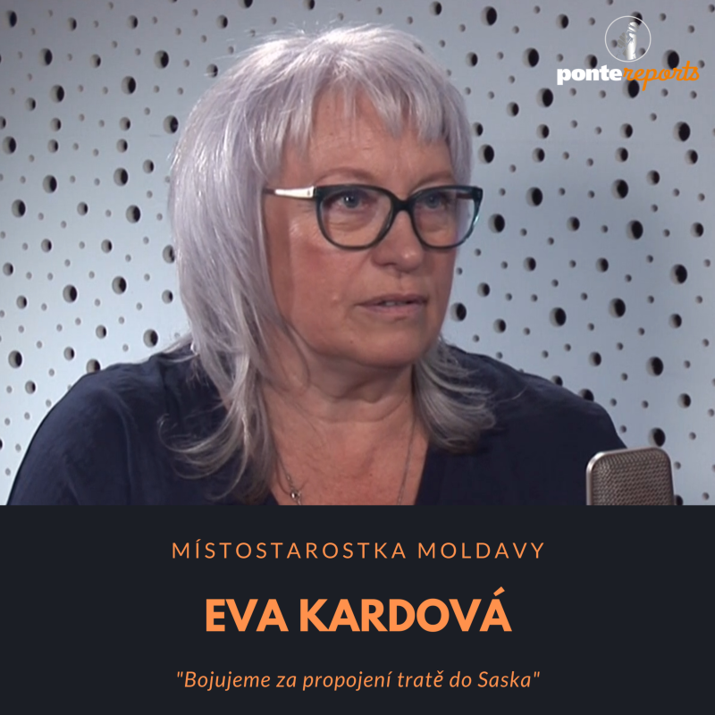 Obrázek epizody Eva Kardová – místostarostka Moldavy: Bojujeme za propojení tratě do Saska