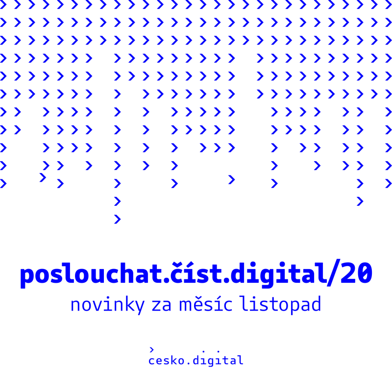 Obrázek epizody poslouchat.číst.digital/20: Do nového roku Česko.Digital vykročí s novým vedením | Partnerství Umapy přináší výsledky | Digitální inkluze bude vzdělávat sociální pracovníky | Poděkování dobrovolníkům