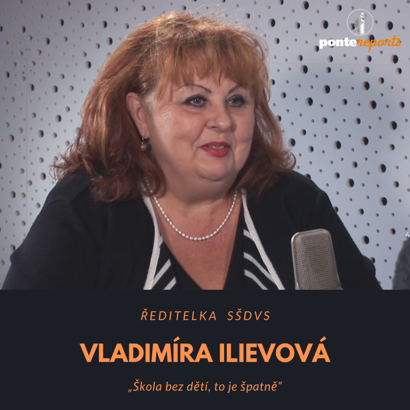 Obrázek epizody Vladimíra Ilievová – ředitelka SŠDVS: Škola bez dětí, to je špatně