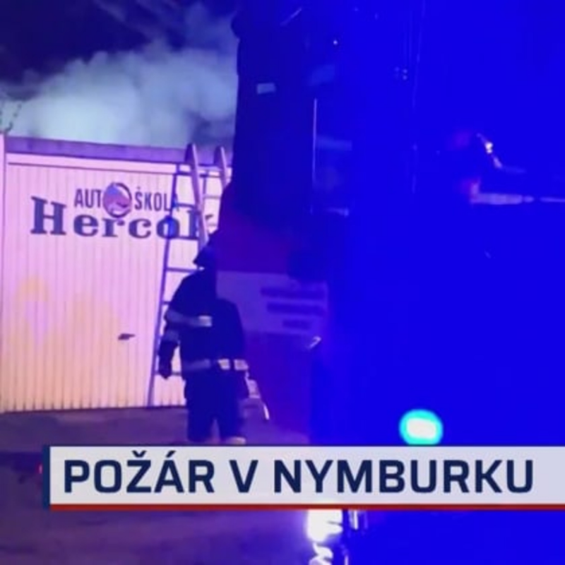 Obrázek epizody Požár v Nymburku