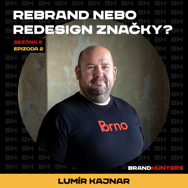 Obrázek epizody S2 Ep2: Rebrand nebo Redesign značky? A další slova na re-... - Lumír Kajnar