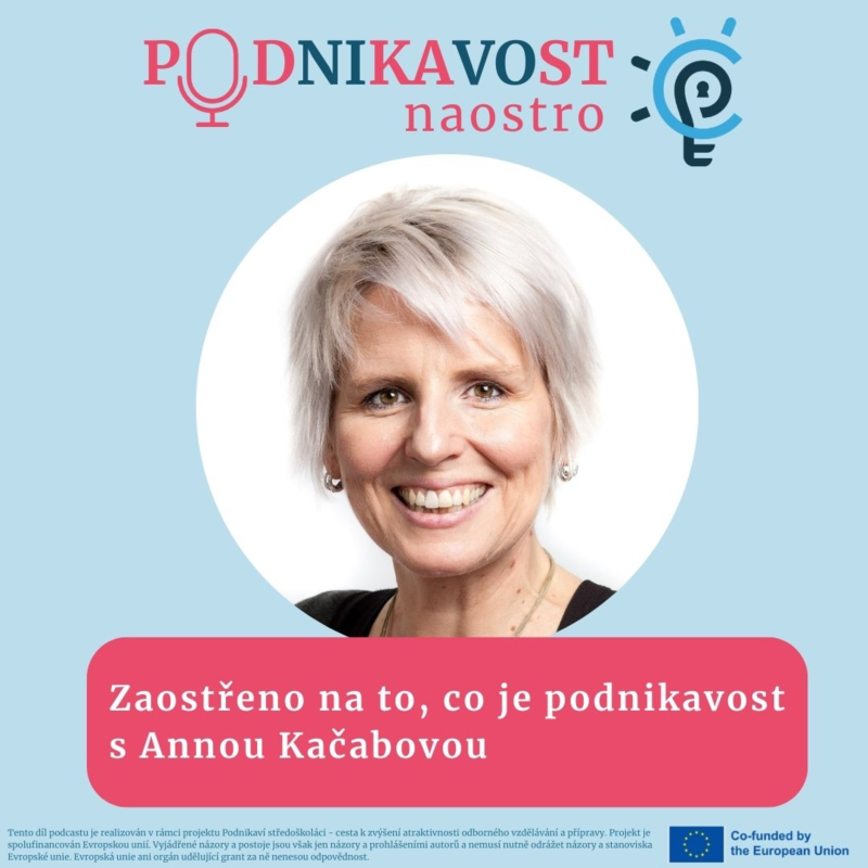 Obrázek epizody Zaostřeno na to, co je podnikavost s Annou Kačabovou