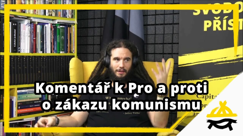 Obrázek epizody Studio Svobodného přístavu: Komentář k Pro a proti o zákazu komunismu