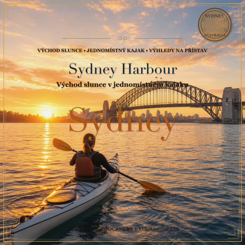 Obrázek epizody Ranní túra při východu slunce v jednomístném kajaku na Sydney Harbour