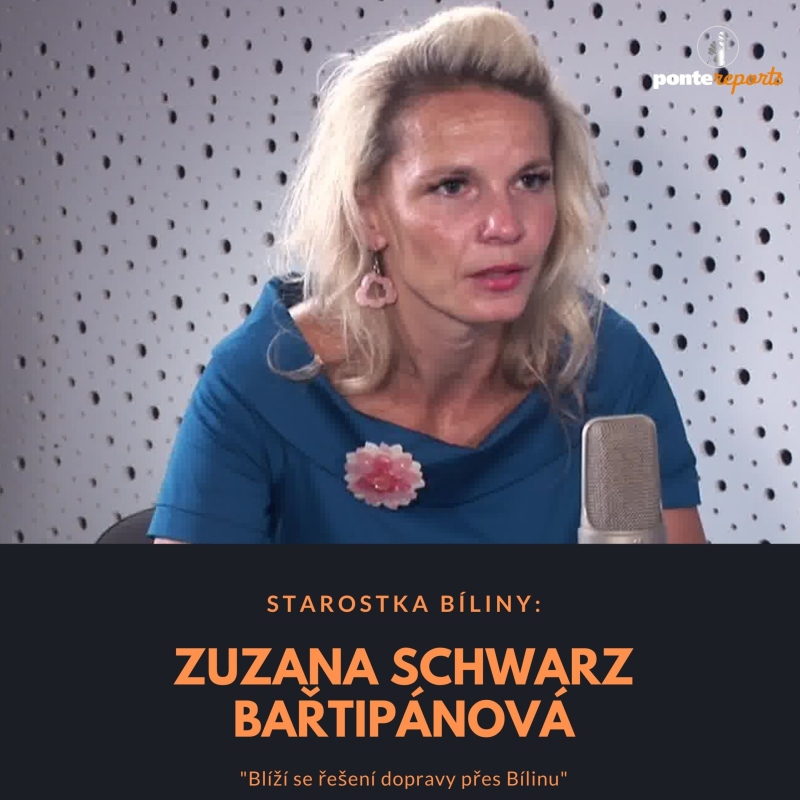 Obrázek epizody Zuzana Schwarz Bařtipánová – starostka Bíliny: Blíží se řešení dopravy přes Bílinu