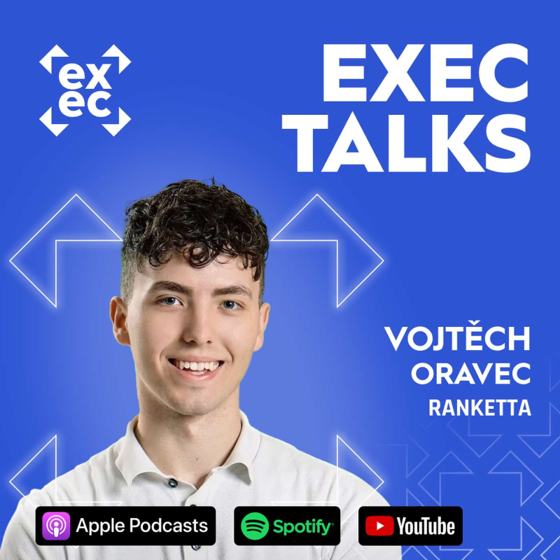 Obrázek epizody #83 exec talks: Vojta Oravec (Founder, Ranketta) – Vše, co jste chtěli vědět o viditelnosti v AI vyhledávání, ale báli jste se zeptat
