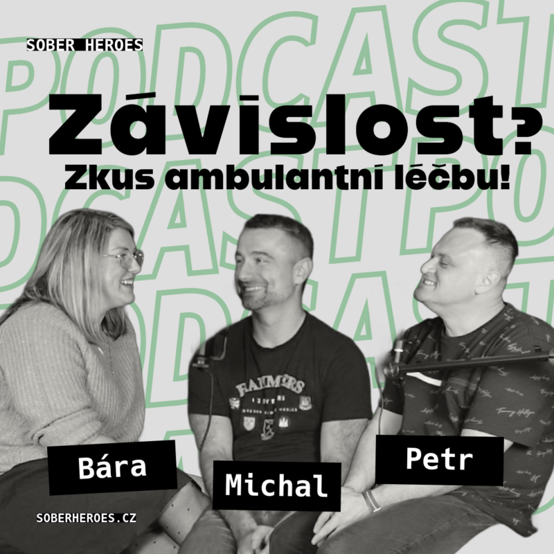 Obrázek epizody #44 Sober Heroes: ambulantní léčba. Pro koho je vhodná? Adiktoložka Bára