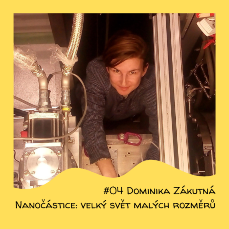 Obrázek epizody #04 Dominika Zákutná - Nanočástice: Velký svět malých rozměrů