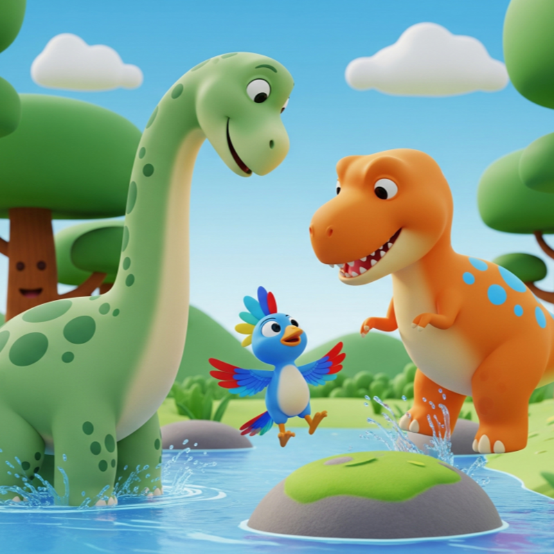 Obrázek epizody #18 Dino dobrodružství: Bertíkův bláznivý den!🤪