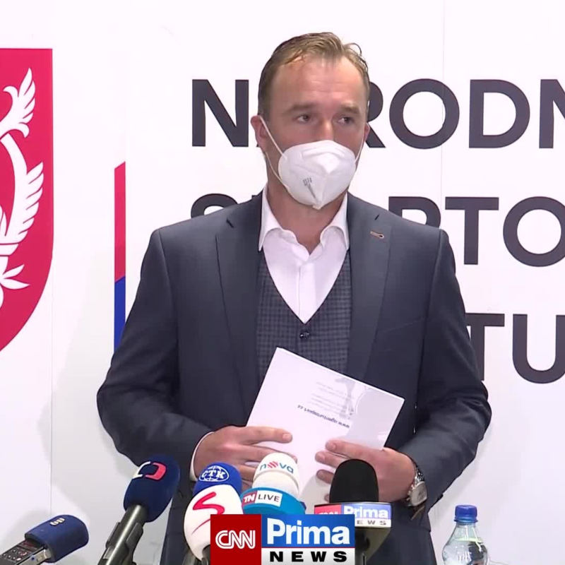 Obrázek epizody Tisková konference Milana Hniličky k jeho konci v pozici šéfa NSA (zdroj: CNN Prima NEWS)