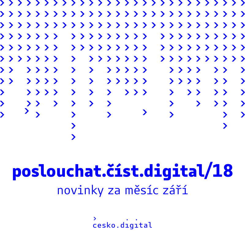 Obrázek epizody poslouchat.číst.digital/18: Kolik problémů digitalizace detekujeme ve státní správě? | Co tě čeká na Týdnu pro Digitální Česko? | Movapp zakládá neziskovku