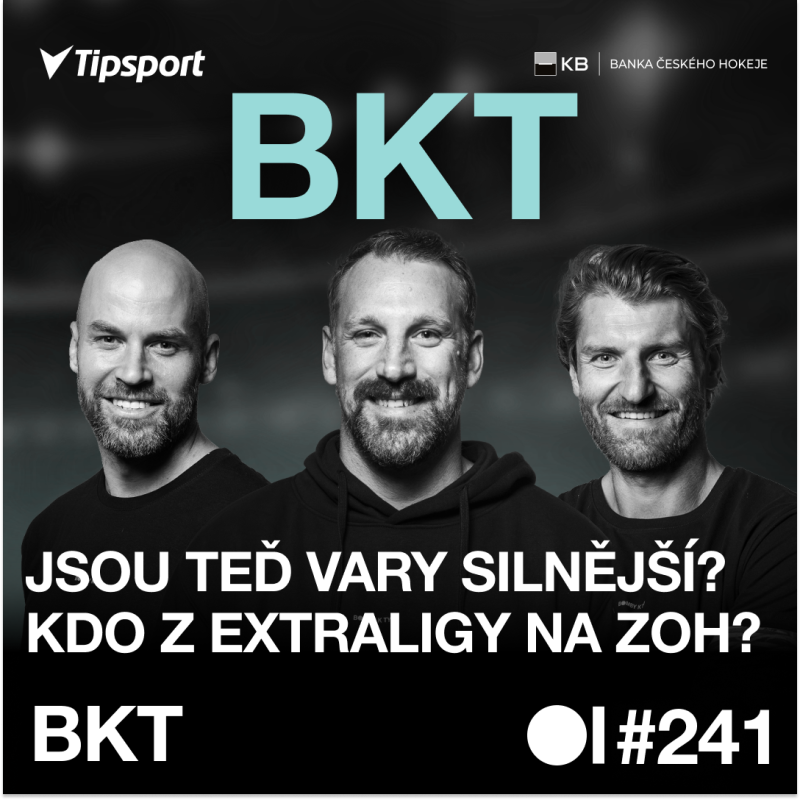 Obrázek epizody BKT #241 | Kde by hrál Lauko v Dynamu? Správný krok Novotného a jak by teď vypadal tým na olympiádě?
