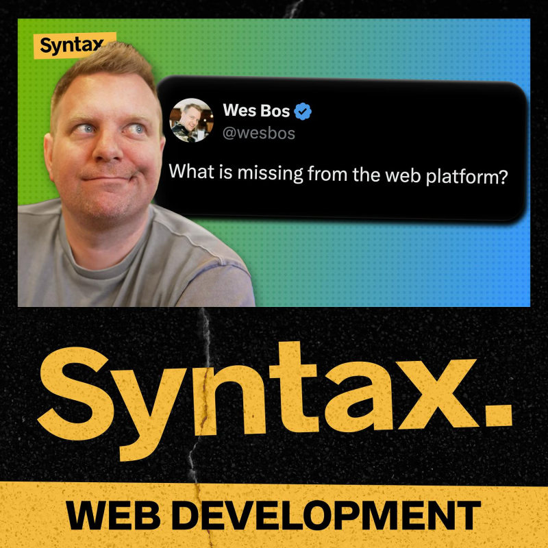 Obrázek epizody 975: What’s Missing From the Web Platform?