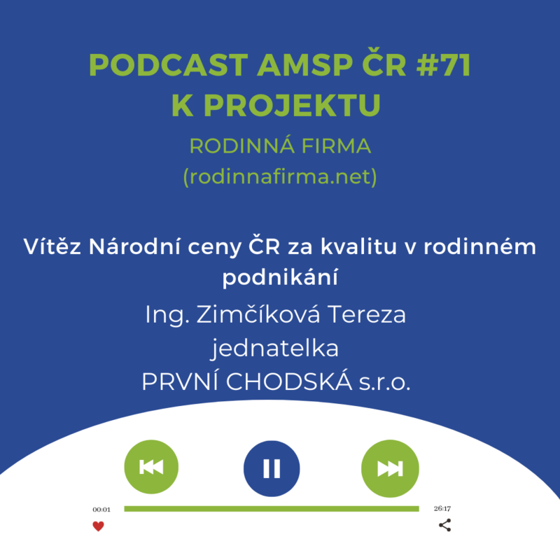 Obrázek epizody Podcast #71: Vítěz Národní ceny ČR za kvalitu v rodinném podnikání