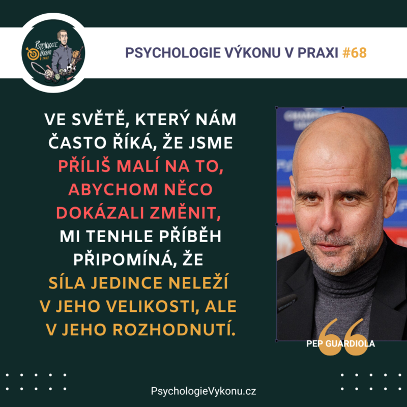 Obrázek epizody #68 FINÁLE 2. SEZÓNY - Co INSPIRUJE fotbalového génia? (Pep Guardiola, sezóna II., ep. 40)