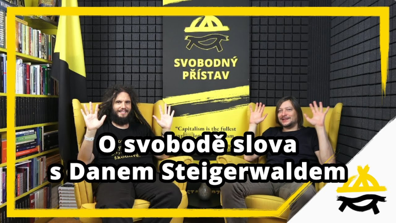 Obrázek epizody Studio Svobodného přístavu: O svobodě slova s Danem Steigerwaldem