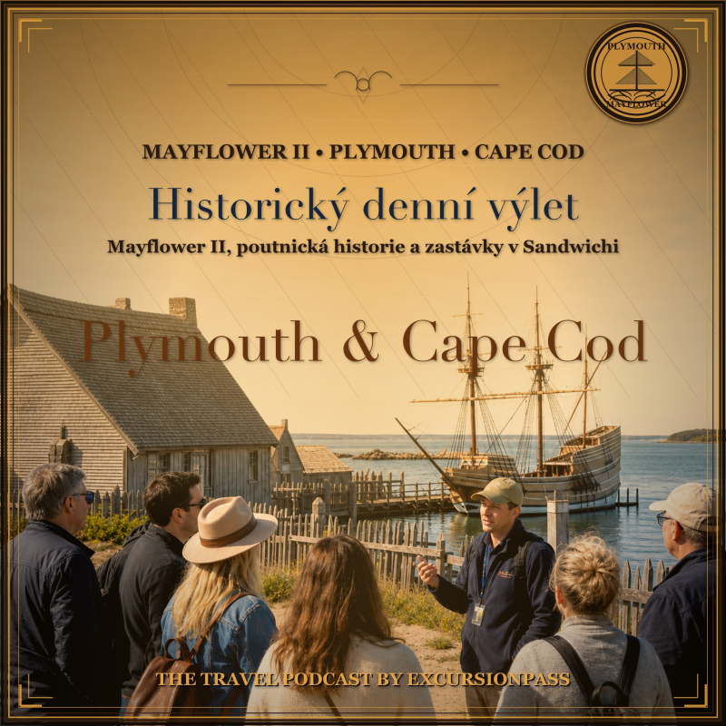 Obrázek epizody Historický jednodenní výlet do Plymouthu a Cape Cod z Bostonu