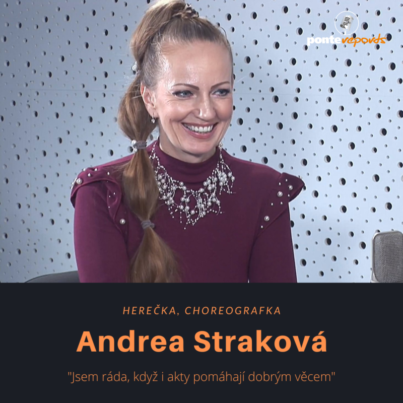 Obrázek epizody Andrea Straková – choreografka, herečka: Jsem ráda, když i akty pomáhají dobrým věcem