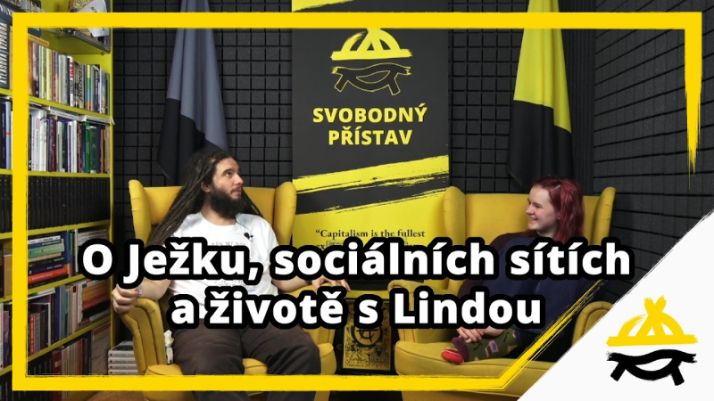 Obrázek epizody Studio Svobodného přístavu: O Ježku, sociálních sítích a životě s Lindou