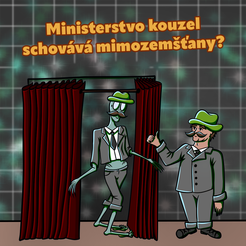Obrázek epizody Ministerstvo kouzel schovává mimozemšťany? (S3E10-2)