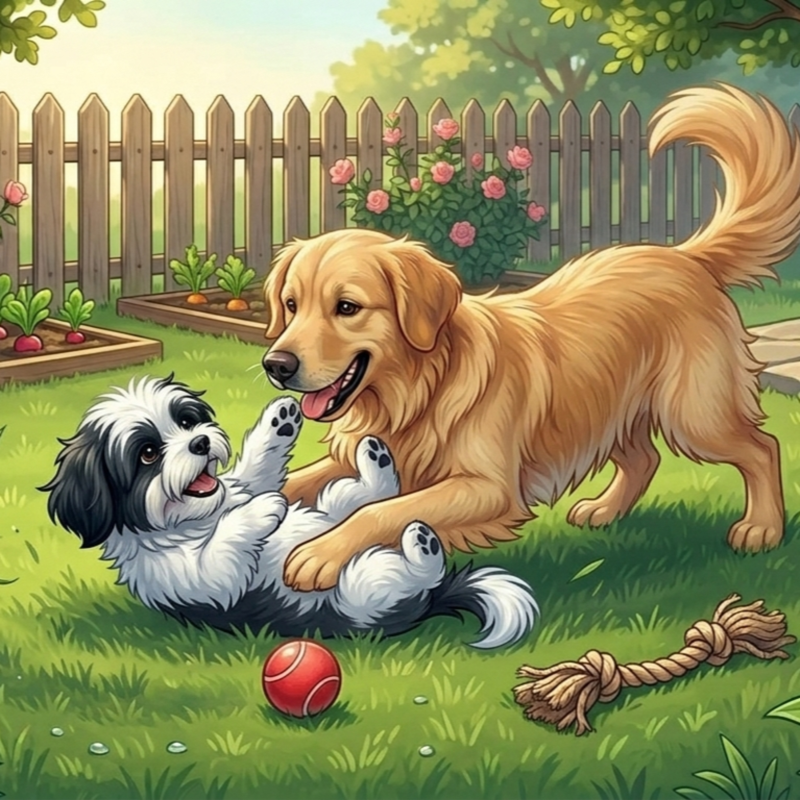 Obrázek epizody 🐶 Bertík a Hárli - jak se poznali | Klidná audiopohádka na přání o psech pro děti + relaxace na dobrou noc🌙
