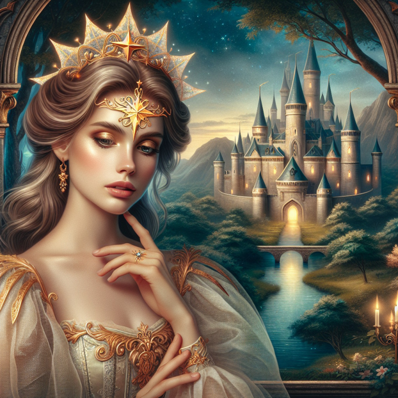 Obrázek epizody O princezně se zlatou hvězdou na čele