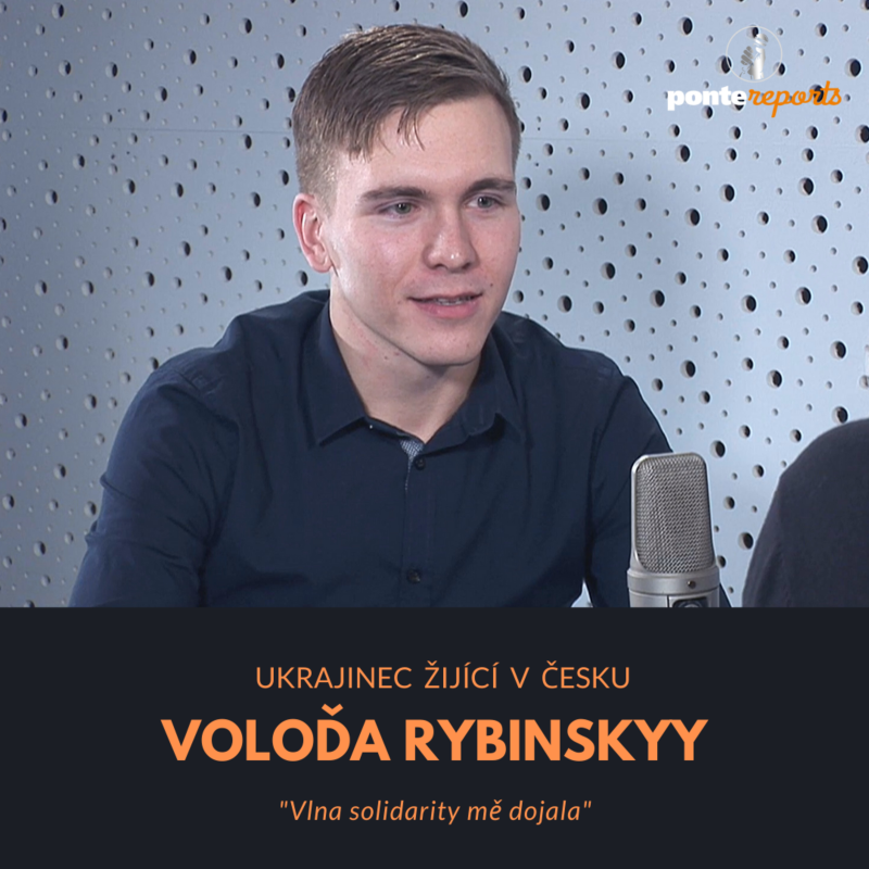 Obrázek epizody Voloďa Rybinskyy – Ukrajinec žijící v Čechách: Vlna solidarity mě dojala