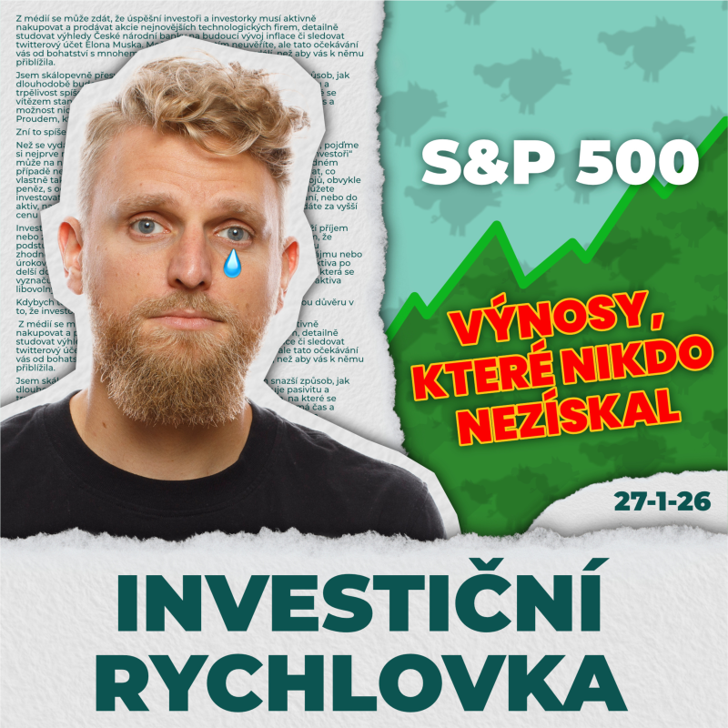 Obrázek epizody Výnosy, které nikdo nezískal a lekce z nejlepších portfolií 💸 Investiční rychlovka