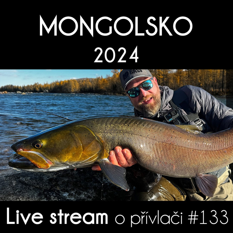 Obrázek epizody Přívlač Live #133 - MONGOLSKO 2024