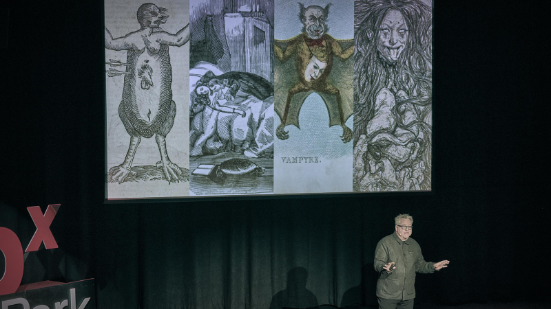 Obrázek epizody Why don’t vampires cast reflections? | Eric Nuzum