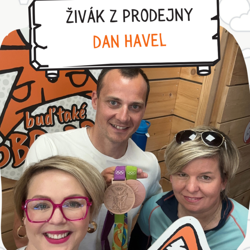 Obrázek epizody Živák s prodejny s olympionikem a akčním tátou Danem Havlem