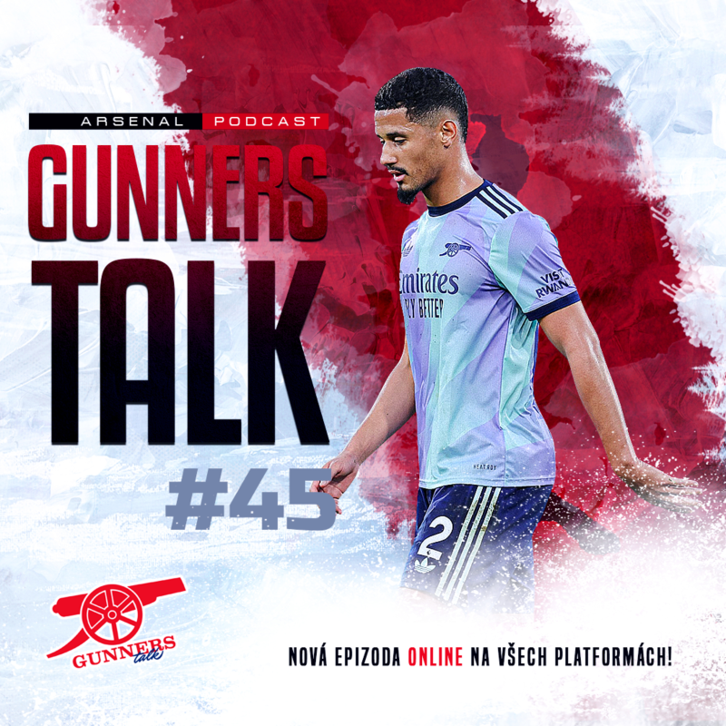 Obrázek epizody Gunners Talk #45 | Rozbor zápasu s Bournemouthem, Hra v oslabení, Žádný MOTM, Nekonzistentnost rozhodčích, Palič Martinelli, Saliba za žlutou, Gen Z fans, Wilshere do Norwiche a Antistresová kočka