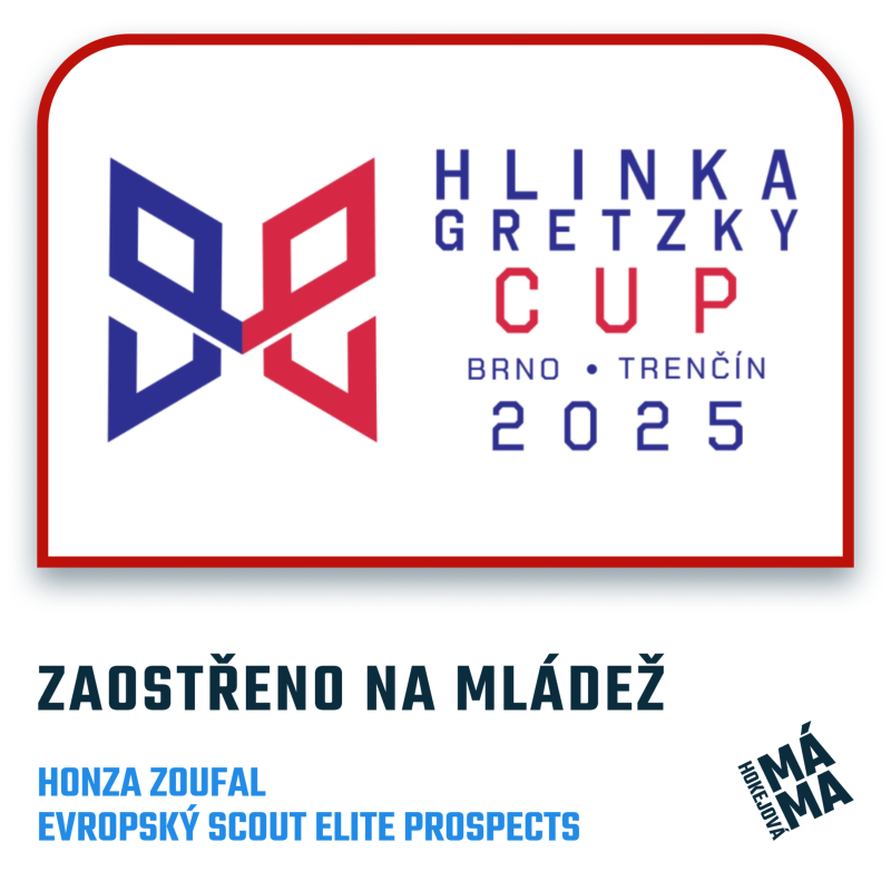 Obrázek epizody Zaostřeno na mládež - Hlinka Gretzky Cup, odchody do zámoří a ostrý táta!