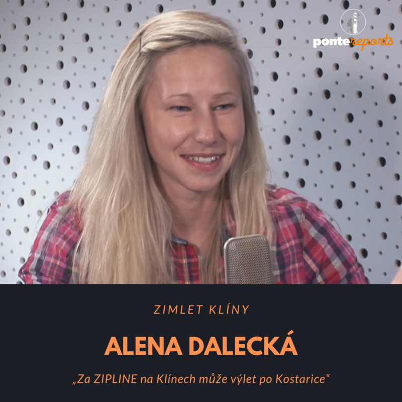 Obrázek epizody Alena Dalecká – Zimlet Klíny: Za ZIPLINE na Klínech může výlet po Kostarice