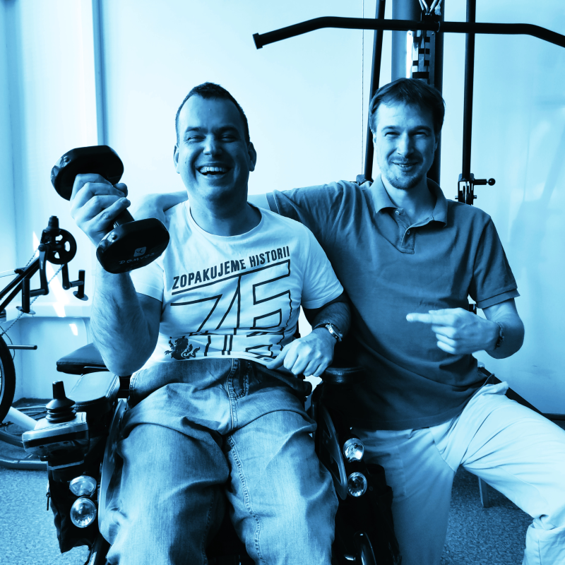 Obrázek epizody Díl 7: Rehabilitace a fyzioterapie pro osoby s tělesným a kombinovaným postižením