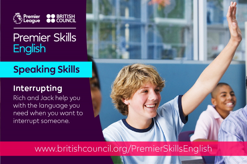 Obrázek epizody Speaking Skills - Interrupting