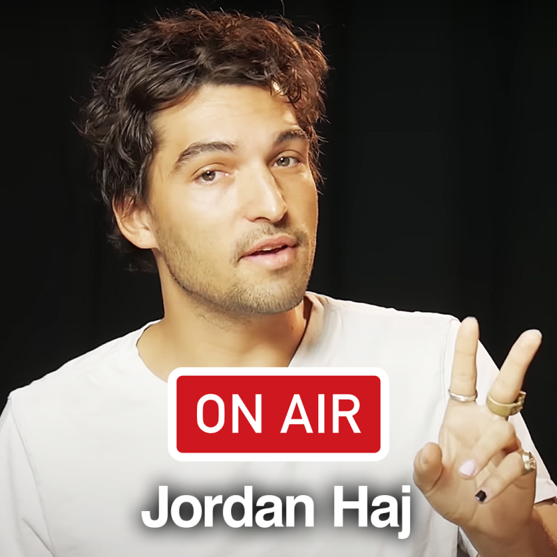 Obrázek epizody Jordan Haj ON AIR: „Vůbec neumím zpívat, ale mám brutální nedomykavost hlasivek. A to funguje."